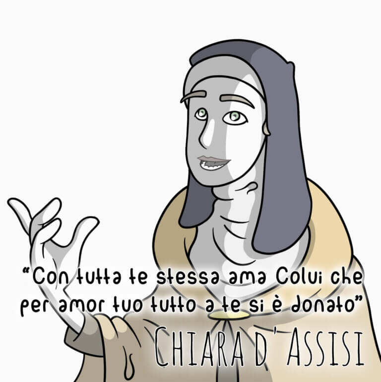 frasi cristiane Chiara di Assisi