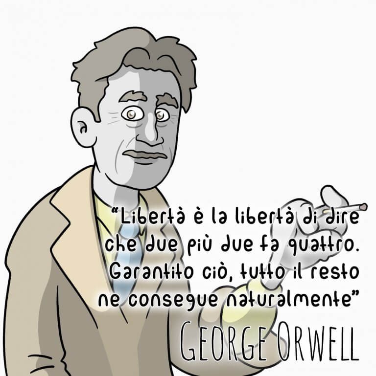 frasi cristiane George Orwell