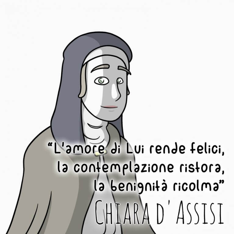 frasi cristiane Chiara d’Assisi