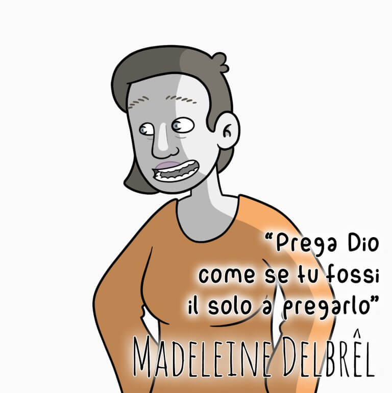 frasi cristiane Madeleine Delbrel