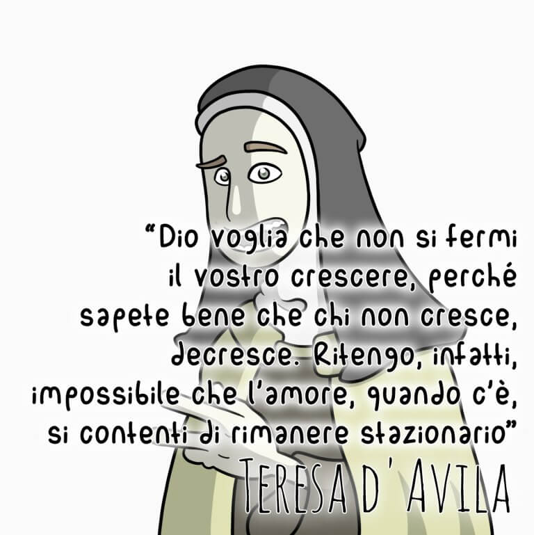 frasi cristiane Teresa d’Avila